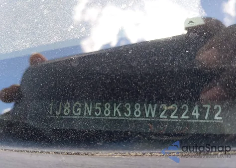 2008 Jeep Liberty Limited from USA, damaged, VIN 1J8GN58K38W222472